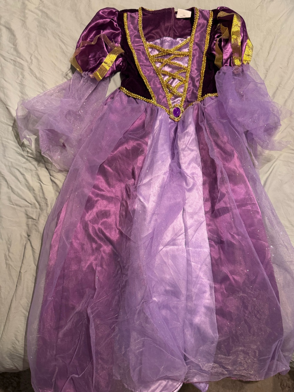 Rapunzel Princess Costume Dress